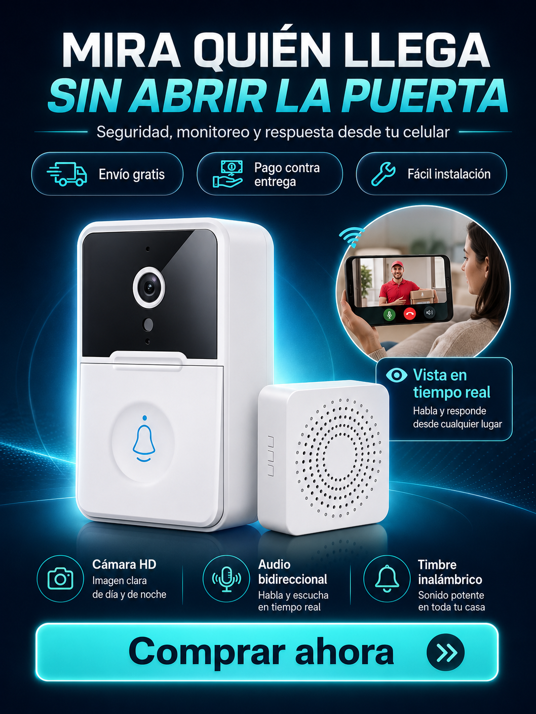 🚪 Nunca más abras sin saber quién es | Timbre 📸