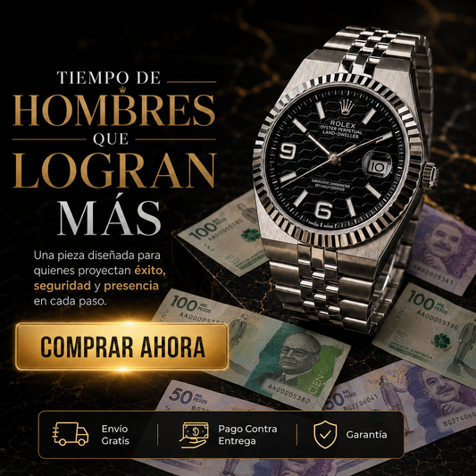 💰 RELOJ CLASICO LUX — REFLEJA TODO LO QUE HAS LOGRADO 📈