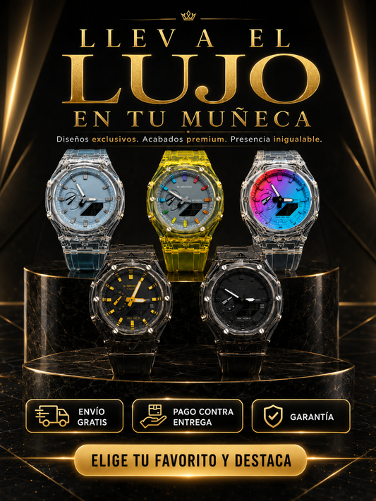 RELOJ ANALÓGICO - DIGITAL ⌚🔥 ESTILO DEPORTIVO 🏎️💨