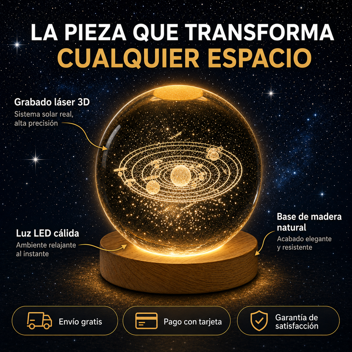 💫 Esfera Galáctica — Tu rincón, lleno de estrellas